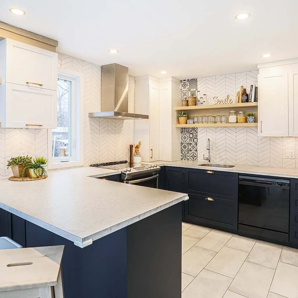 Cuisine sur mesure réalisée par Flip ma Cuisine